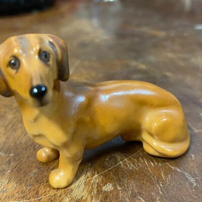 Miniature dachshund royal Worcester 3â€