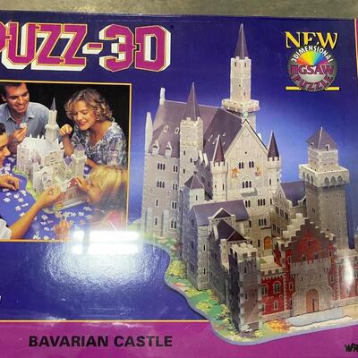 Puzz 3d Neuschwanstein Castle jigsaw puzzle new in box
