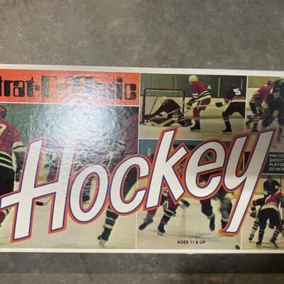 Stratomatic hockey vintage board game