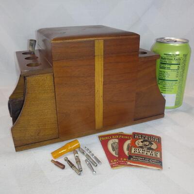 Vintage Humidor & Pipe Display