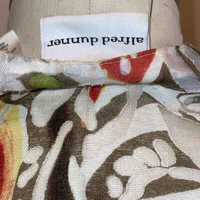 Lot 182 Sheer Burn Out Design by Alfred Dunner Size 12 Tropical Print