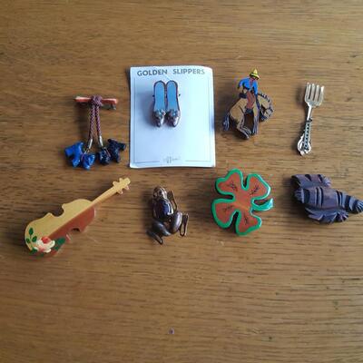 Bevy of Vintage Pins