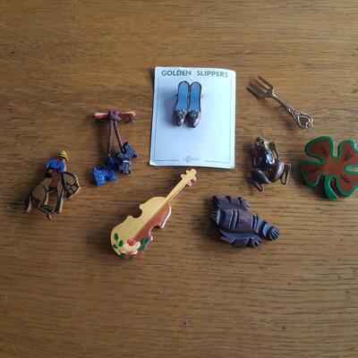 Bevy of Vintage Pins