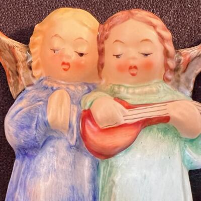 Vintage Hummel Holy Water Font Pair Angels #146 TMK-5