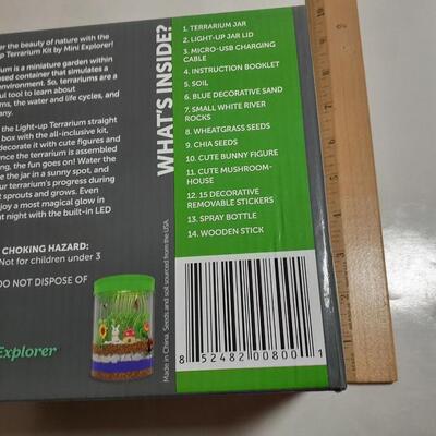 Mini explorer glow in the dark Terrarium kit