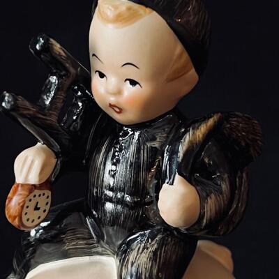 Vintage Hummel Chimney Sweep on a Pig TMK-5 1970s original box!