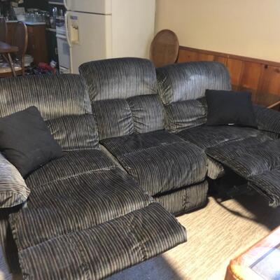 Sofa with recliners