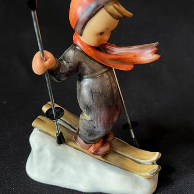Vintage Hummel Skier #59 TMK-5 5" w Original Box!