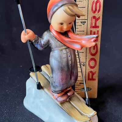 Vintage Hummel Skier #59 TMK-5 5" w Original Box!