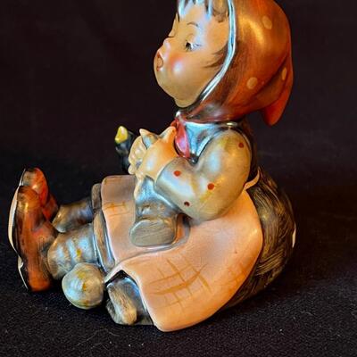 Vintage Hummel Happy Pastime in original box! 3 1/4" #69 TMK-5
