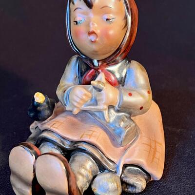 Vintage Hummel Happy Pastime in original box! 3 1/4" #69 TMK-5
