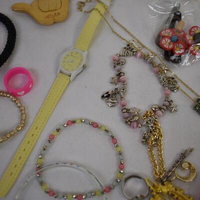 Kids jewelry/hair clips lot: 20+ pcs