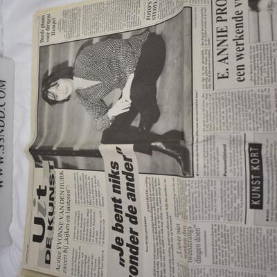 Authentic German newspaper dated May 26, 1995
