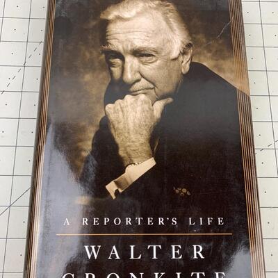 #234 A Reporter's Life by Walter Cronkite- Hardback Book