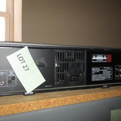 Video Cassette Recorder VHS