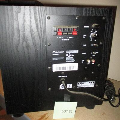 Pioneer Subwolfer