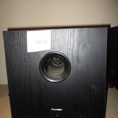 Pioneer Subwolfer