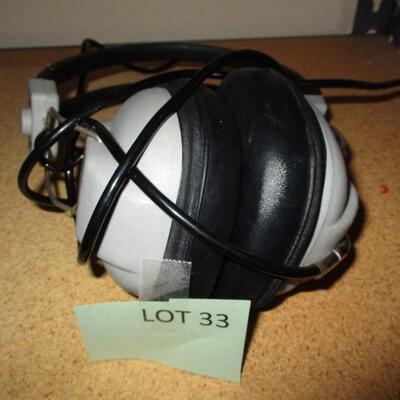 Morse Headphones & CD Player/Radio