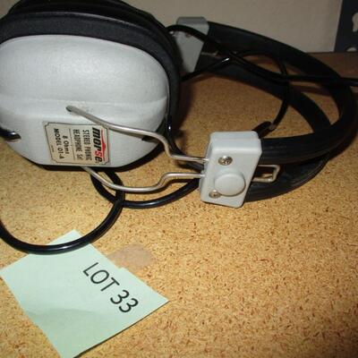 Morse Headphones & CD Player/Radio