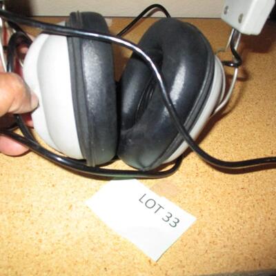 Morse Headphones & CD Player/Radio