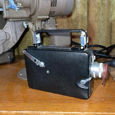 Lot 202 Bell & Howell 16mm Movie Projector + 16mm Kodak Movie Camera
