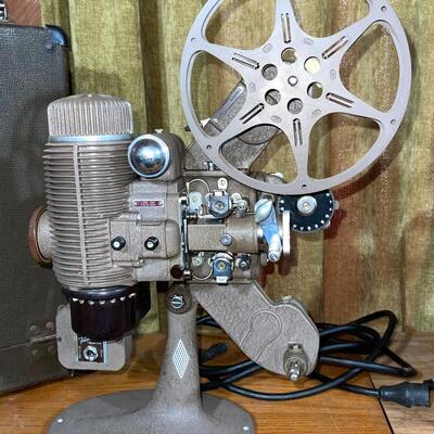 Lot 202 Bell & Howell 16mm Movie Projector + 16mm Kodak Movie Camera