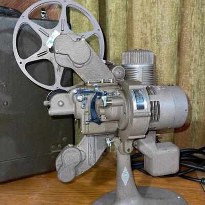 Lot 202 Bell & Howell 16mm Movie Projector + 16mm Kodak Movie Camera