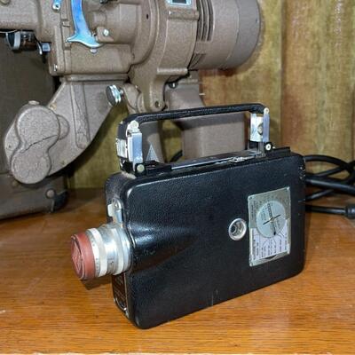 Lot 202 Bell & Howell 16mm Movie Projector + 16mm Kodak Movie Camera