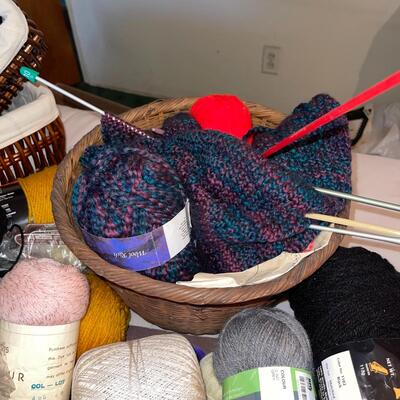 Lot 236 Knitting Group Yarn Patterns Black Angora