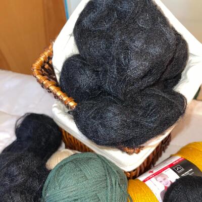 Lot 236 Knitting Group Yarn Patterns Black Angora
