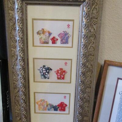 Various Framed Art