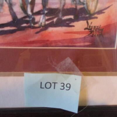 Various Framed Art