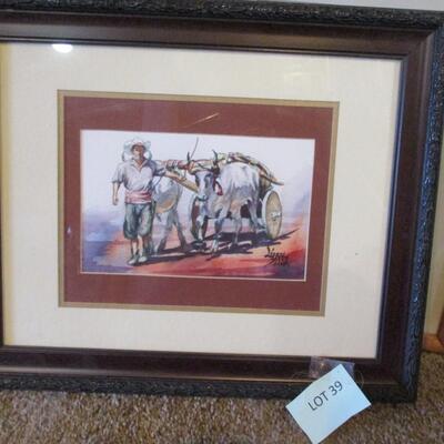 Various Framed Art