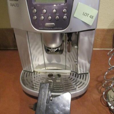 Espresso machine and Keurig Cup Holder
