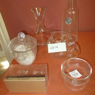 Glassware/S&P shakers