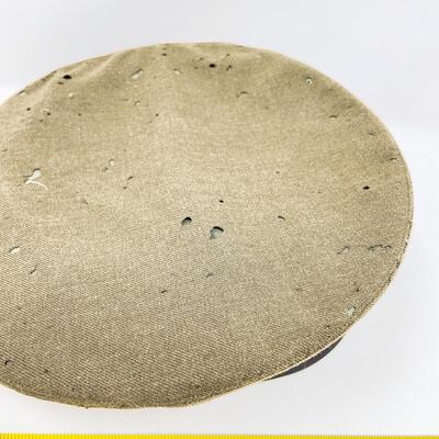 WW2 MARINE CORPS GREEN WOOL HAT - SIZE 6 7/8