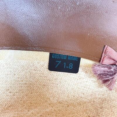 VINTAGE STETSON WOVEN PANAMA HAT - SIZE 7 1/8