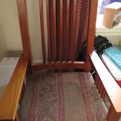 Oak Mission Chair