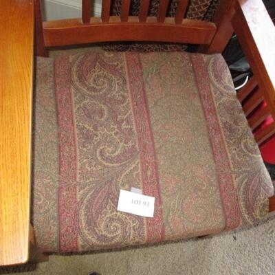Oak Mission Chair