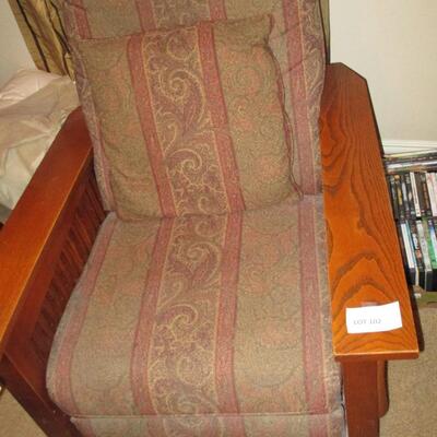 Oak Mission Recliner