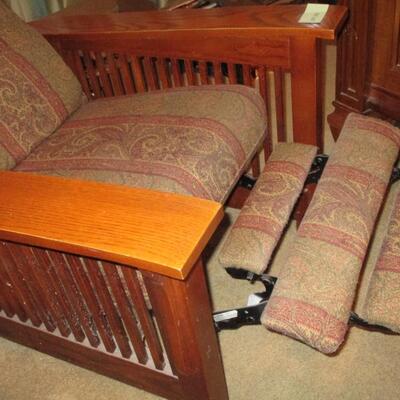 Oak Mission Recliner