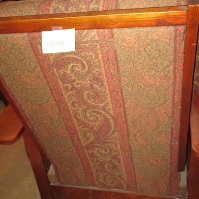 Oak Mission Recliner