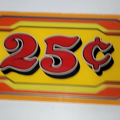 Slot Machine Thick Glass Insert