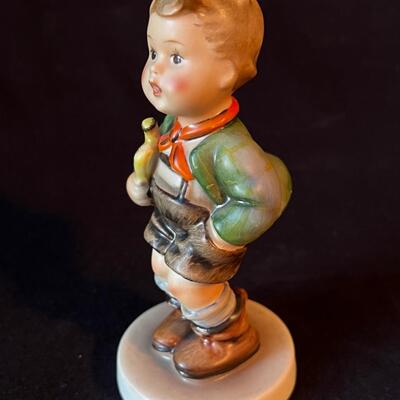 Vintage Hummel Trumpet Player Full Bee Mark (TMK-2): 1940-1959