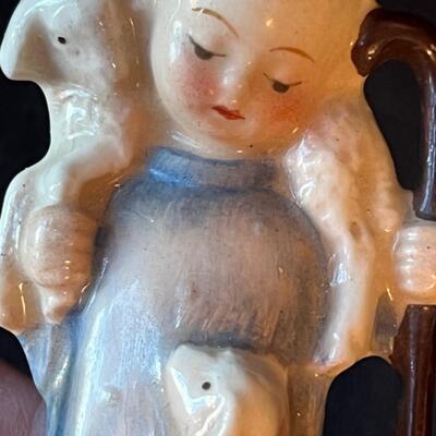 EARLY Hummel Holy Water Font Good Shepherd 1935-1949 TMK-1
