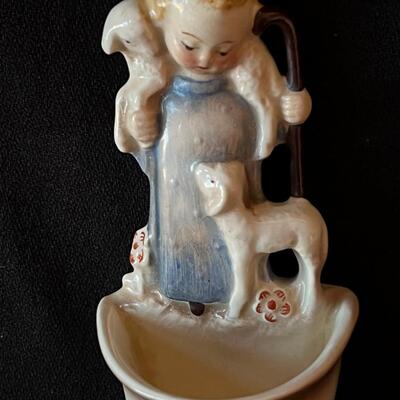 EARLY Hummel Holy Water Font Good Shepherd 1935-1949 TMK-1