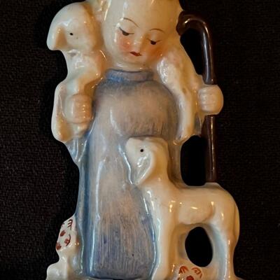 EARLY Hummel Holy Water Font Good Shepherd 1935-1949 TMK-1