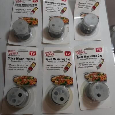Set of 6 Spice Device spice measuring caps