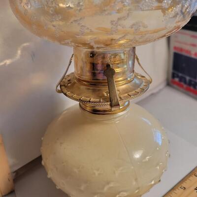 Beautiful unused Hurricane lamp