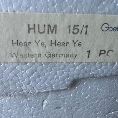 Vintage Hummel Trumpeter Hear Ye, Hear Ye 15/1 w box